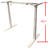 Ellen Adjustable Metal Base Standing Desk-31474417