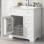 Armoire de salle de bain avec porte et deux tiroirs-504623934