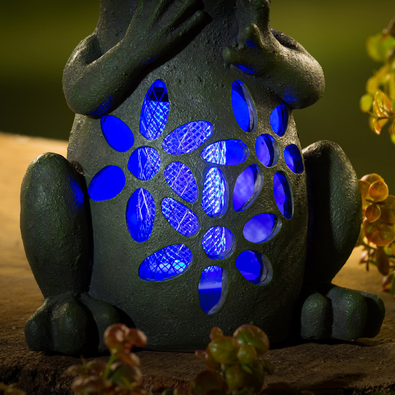 Statuaire de jardin de grenouille d'Analya