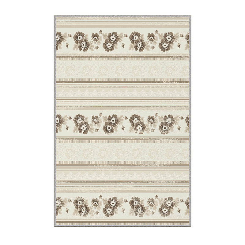 Stylish Hall Carpet (39.4 x 78.7 inches), 100% Polyester, 0.3 in Pile Height | Antibacterial, Non-Slip Underside, Machine Washable | 3D Digital Printed Design, Durable & Soft for Home Décor
