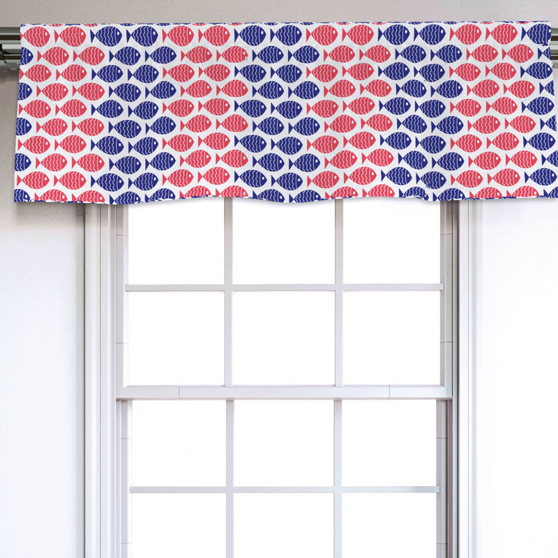 Sateen Ruffled Window Valance