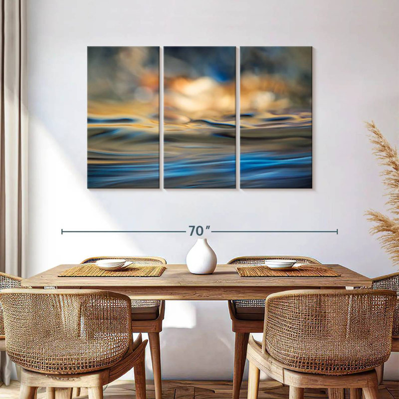 Avery Evening Waves, 36" H x 57" W