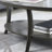 Contemporary Oval Shelf Coffee Table, Gray