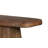 Ekta Solid Acacia Wood Coffee Table, Brown