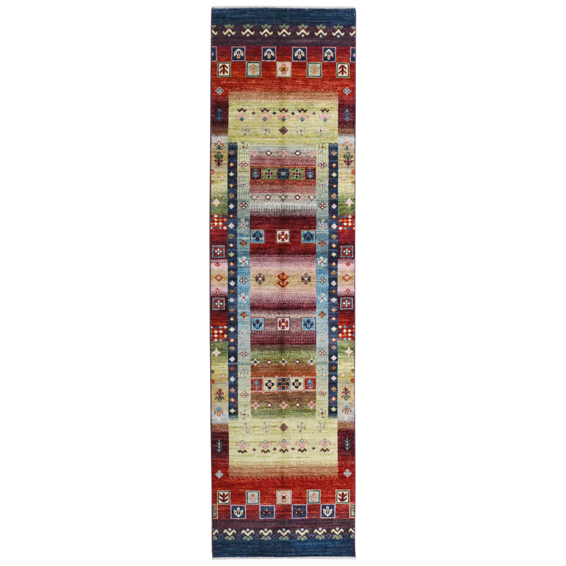 Aryana Hand-Knotted High-Quality Area Rug, Runner 2'5" x 9'7"