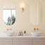 Sahara 0.5" x 4" Porcelain Linear Mosaic Tile-71298590