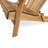 MALIBU ADIRONDACK LOVESEAT, 34.25'' H X 51.75'' W X 35.75'' D