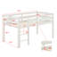 Lit mezzanine bas avec échelle-724451514