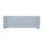 Light Teal Chenille & White Finish Sofa