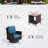 Swivel Wicker Outdoor Lounge Chair With Side Table-106891285