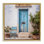 "Blue Town Doorway", art mural encadré par RileyB