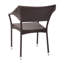 Chaises de salle à manger de patio en osier PE rotin de qualité commerciale Fronniah-87685189