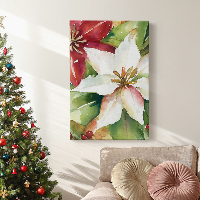 Art des Fêtes de Noël - Toile tendue avec châssis DCCLI, H 24 po x l 16 po