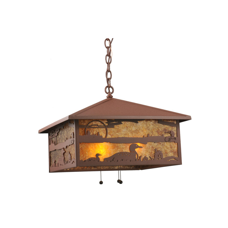 Rustic Lodge 3 - Light Chandelier