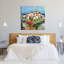 1LR6360 Italian Landscape: Village On The Sea I - Wrapped Canvas Print-1010526499