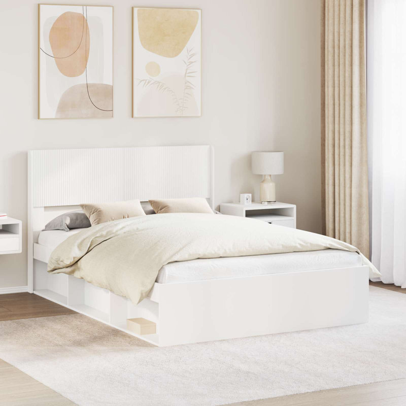Bed, Kingsize (5'), White