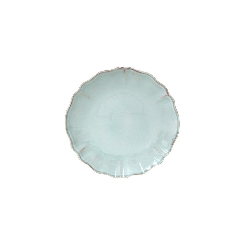 Alentejo Fine Stoneware Salad/Dessert Plate, Turquoise
