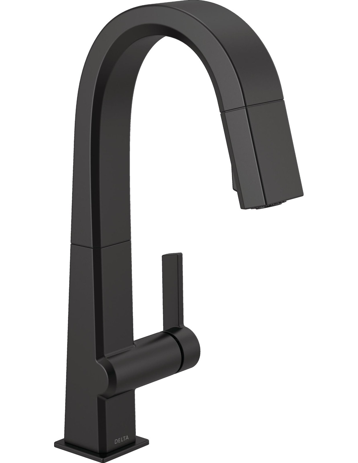 Pivotal Pull-Down Bar Faucet, Matte Black
