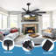 Ventilateur de plafond 8 pales avec télécommande-320108209-277424780