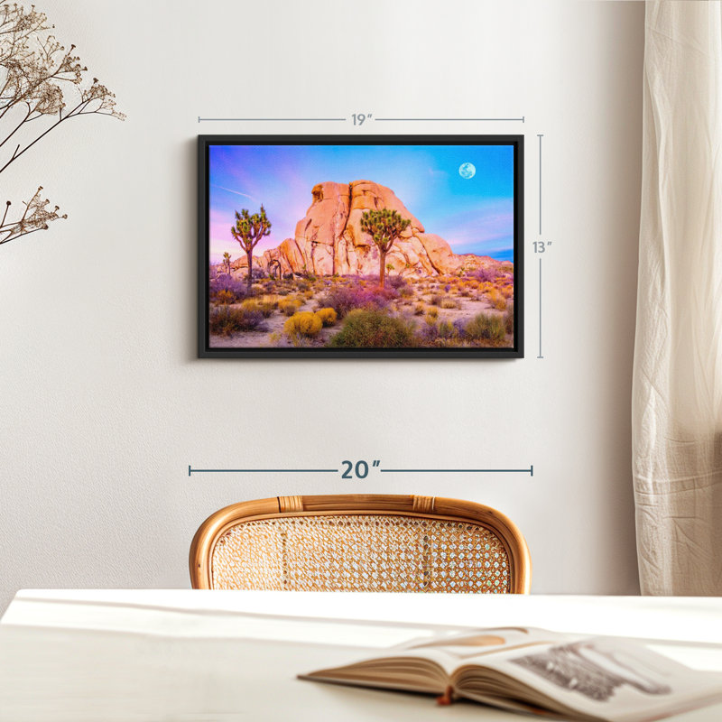 Places "Joshua Tree National Park, art mural", H 13 po x l 19 po