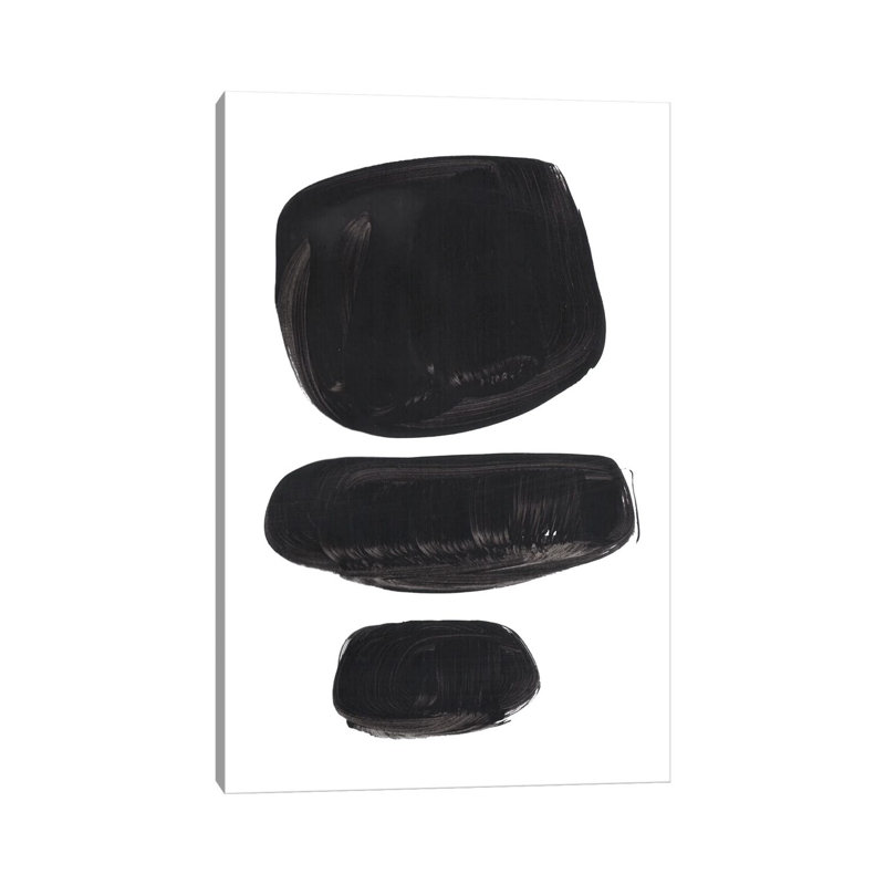 Tribal Pebbles by EnShape - Wrapped Canvas Gallery-Wrapped Canvas Giclée, 20.32 cm H x 30.48 cm W