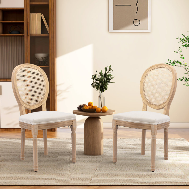Chaise de salle à manger Claraville, Beige