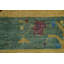 Tapis floral grand art déco à teinture végétale 12 x 12