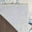 Tapis ivoire / bleu Lilyanna-735672974