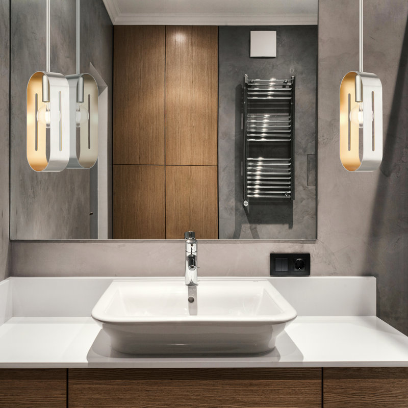 Ahmadou 1 - Light Single Pendant, Brushed Nickel