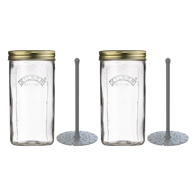 Kilner Pickle Jar W/ Lifter - Set Of 2
