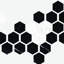 Hexagon Geometric Geometric Vinyl Wallpaper by Jamie Graney-25796496-25796497