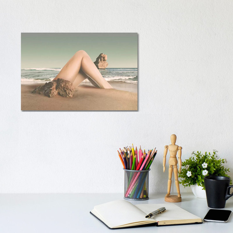 Legs I by Fran Rodriguez - Gallery-Wrapped Canvas Giclée on Canvas, Canvas, 20.32 cm H x 30.48 cm W