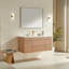 Meuble-lavabo simple mural et flottant avec lavabo en céramique