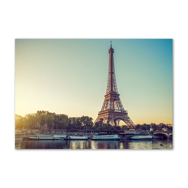 Eiffel Tower Paris - Wrapped Canvas Print