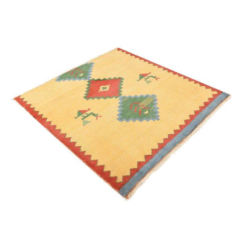 Tapis jaune Polla 4 x 6
