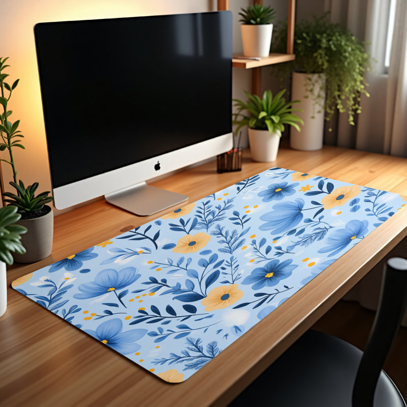 Polyester Desk Pad, 23.6x13.8
