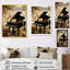 Classical Black Piano Sonata I - Piano, art mural-216885884-216885861