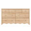 Commode 7 tiroirs Sutton, blond-1590567557
