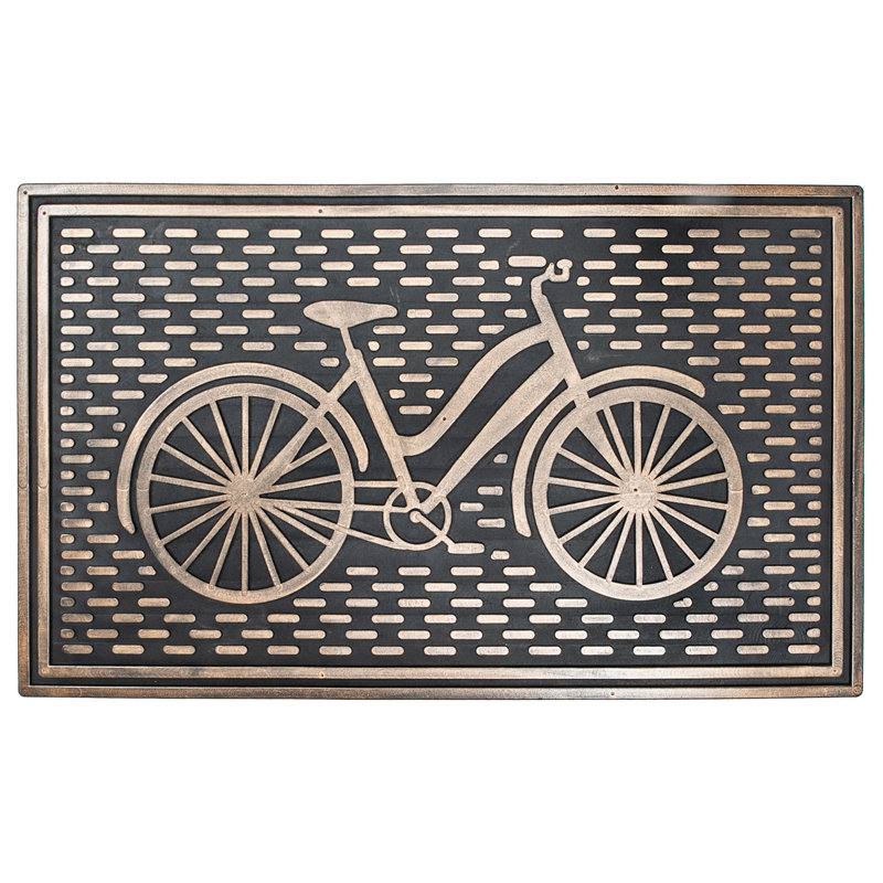 Tapis en caoutchouc (vélo)