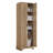 Dual-Door MDF Bathroom & Office Storage Cabinet with Adjustable Shelf - White-1796284826-1796284825