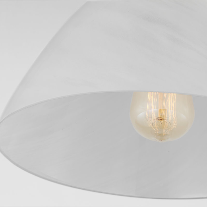 Luminaire suspendu moyen Giacomo, Verre strié