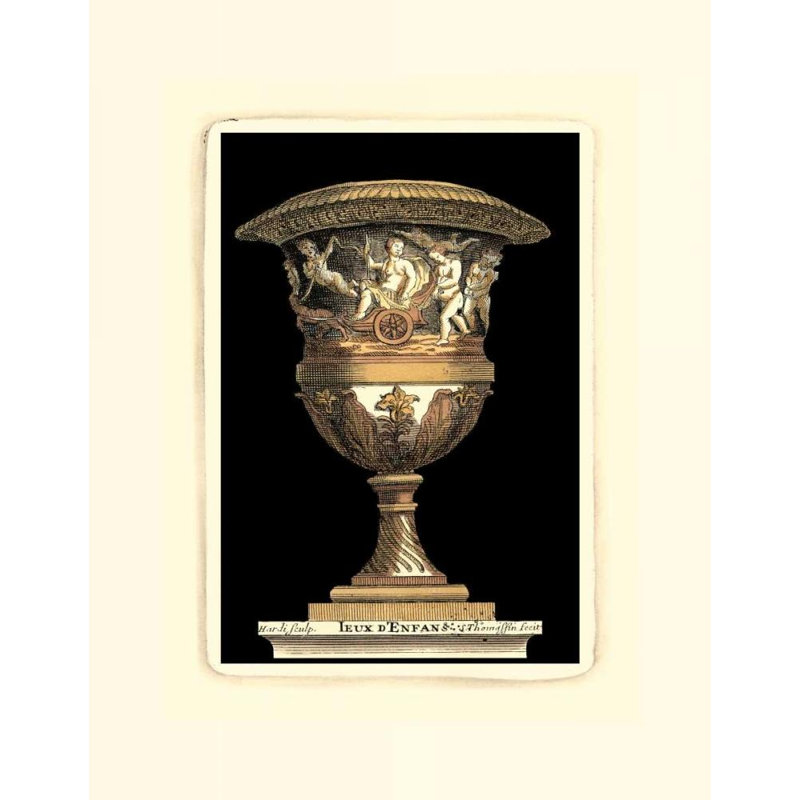 Art sur toile tendue Lark Manor ™ Vision Studio Gallery: vase Renaissance III, H 45 po x l 36 po
