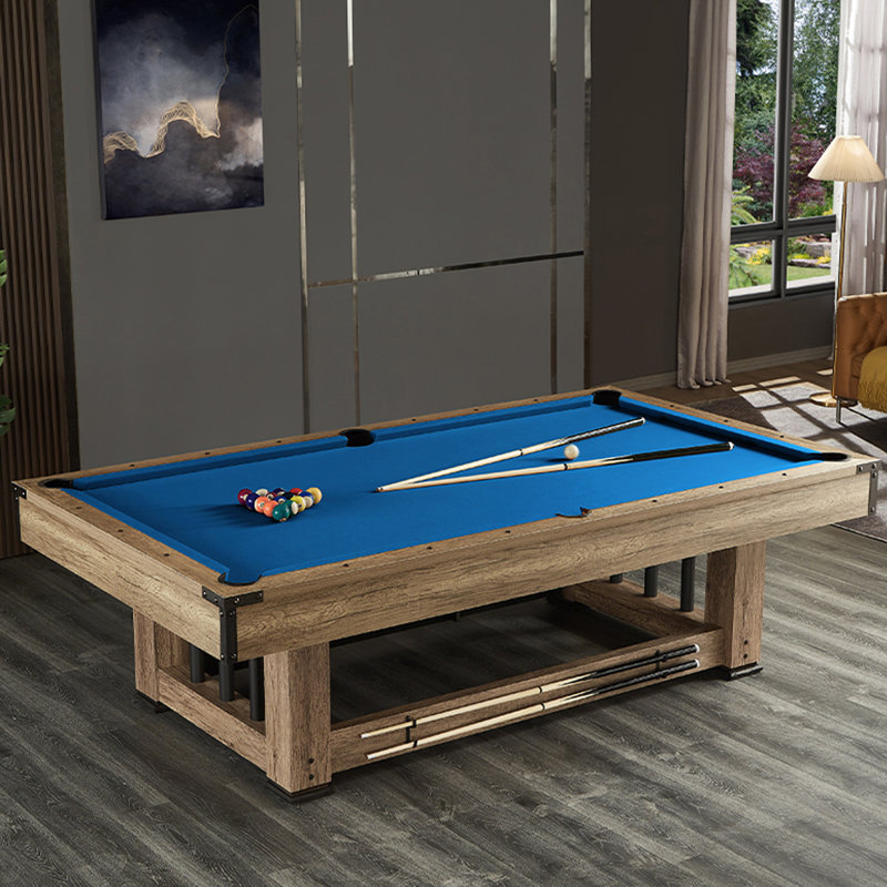 Table de billard multifonctionnelle trois-en-un standard, H 31,89 po x l 48,03 po x P 83,86 po, Bleu
