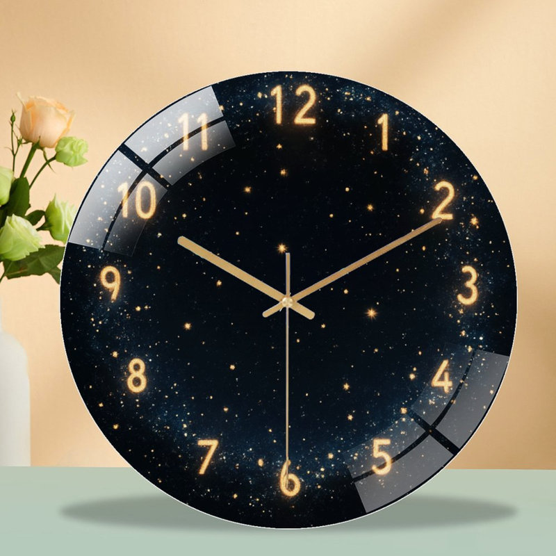 Horloge murale galaxie céleste Galaxy