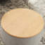 Repose-pieds rond avec rangement 2 en 1, polyvalent comme table de bout et repose-pieds, tissu peu encombrant-1555646650