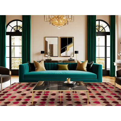  Tapis à motif de campagne lavable