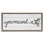 "Country You Me & Dog", art mural sur toile flottante par Daphne Polselli