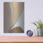  «Retro Abstract 3 Brown» par Danhui Nai, art mural en métal-1335796019
