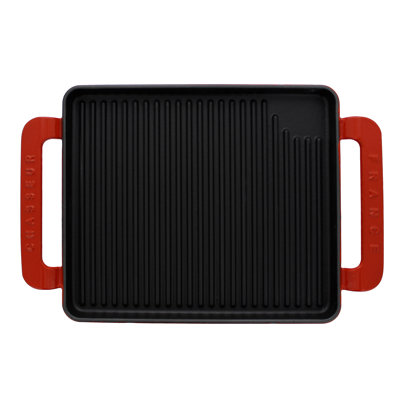 8.5'' Enameled Cast Iron Griddle