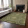 Premium Machine Washable Cerrito Olive Rug